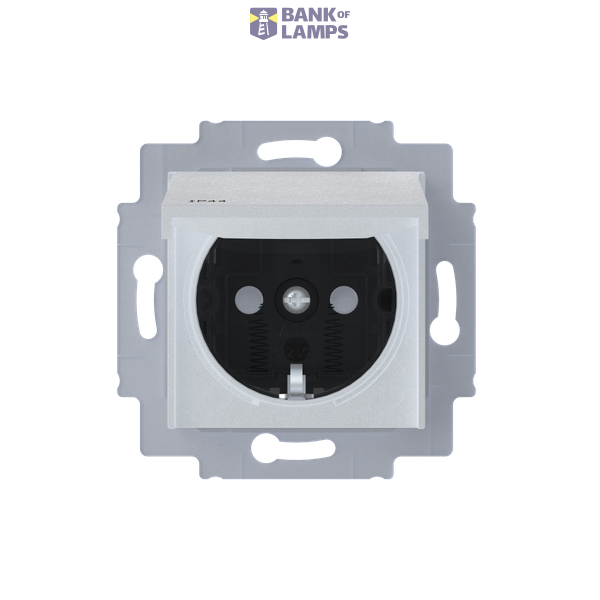 Socket with earthing contacts IP44 image 1