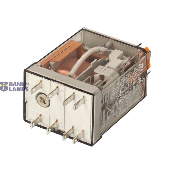 General purpose Rel. 2CO 10A/200VAC/Agni/Test button/Mech.ind. (55.32.8.200.0040) image 4