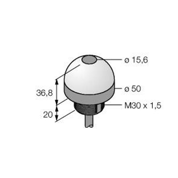 Pick-to-Light Placement Sensor   K50APFF100GYC image 1