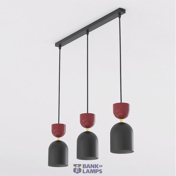 GAUDI 3 BLACK BURGUNDY image 2