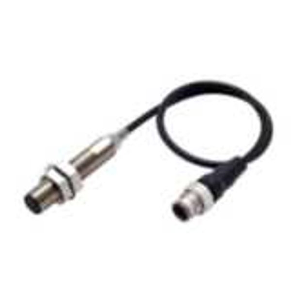 Proximity sensor, inductive, nickel-brass, long body, M12, shielded, 6 E2EN1039E image 1