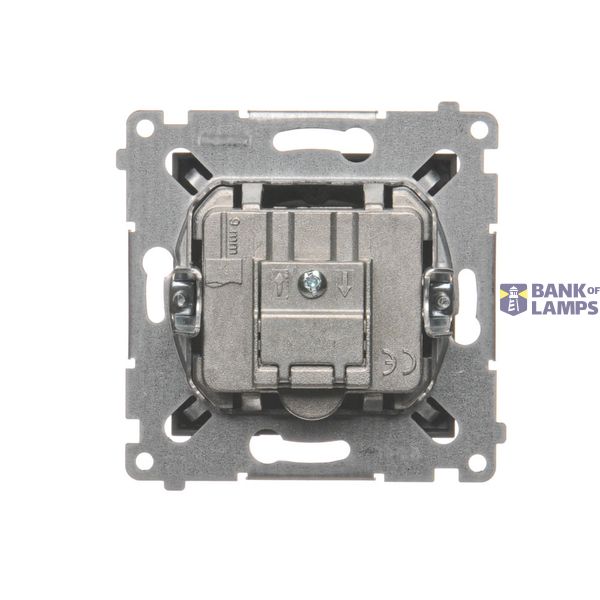 Key for a single roller blind for switches and electronic controllers, Bronze matt, metalic image 1