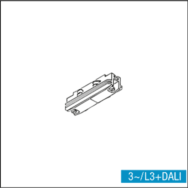 3PH/L3+DALI VERB BLIND WH - 3-phase/L3+DALI connector image 2