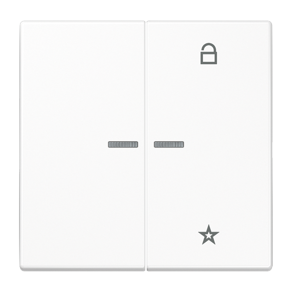 ENet push-button universal 1-gang FMLS1701WW image 1