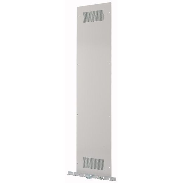 XTSZFFPV31-W425 Front plate (section high), ventilated, W=425mm, IP31, grey image 1