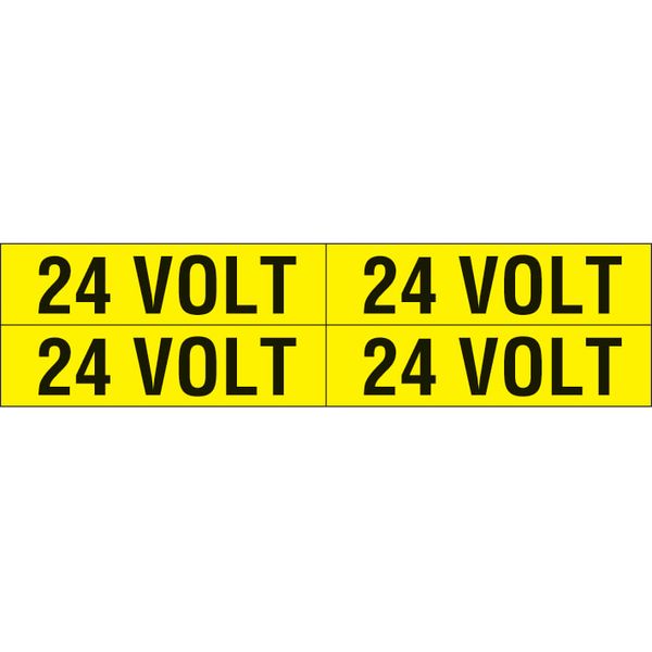 Adhesive label - Dimensions: 240 x 60 mm image 1