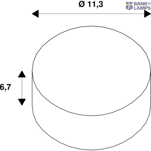 Reflector for BERET & DIVIS downlight, G12, 70ø image 2