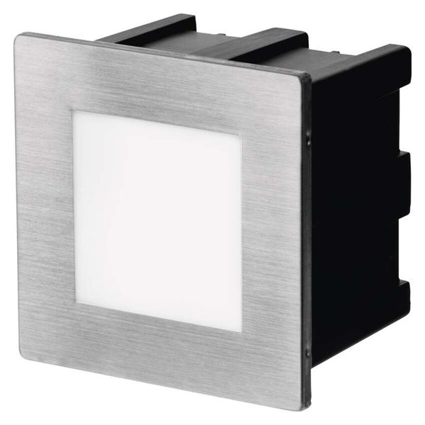 LED orientation light AMAL, built-in, 80×80, 2W warm white IP65 image 1