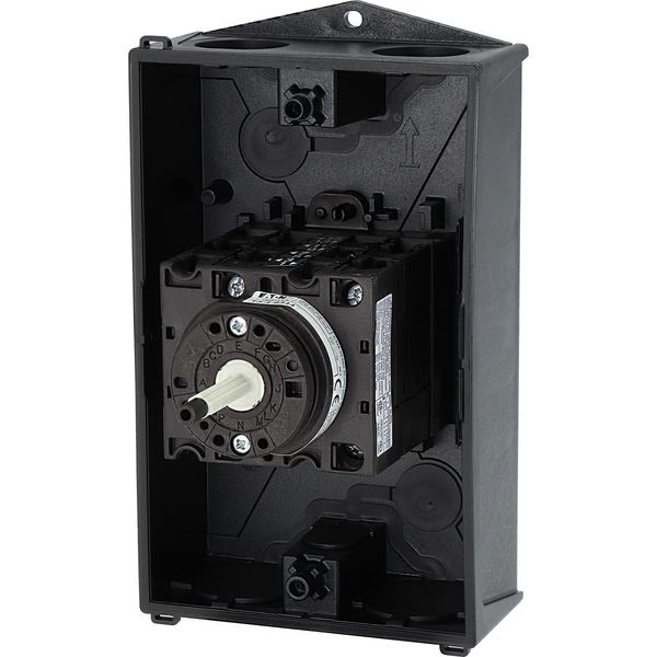 T3-4-8344/I2/SVB Main switch, T3, 32 A, surface mounting, 4 contact unit(s), 8-pole, Emergency switching off function, With red rotary handle and yellow locking ring, image 49