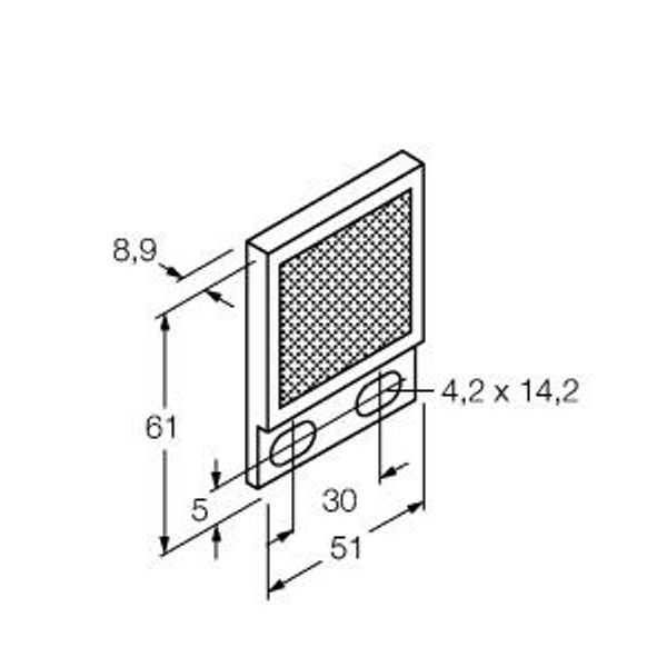 Accessories Reflector   BRT-2X2 image 1