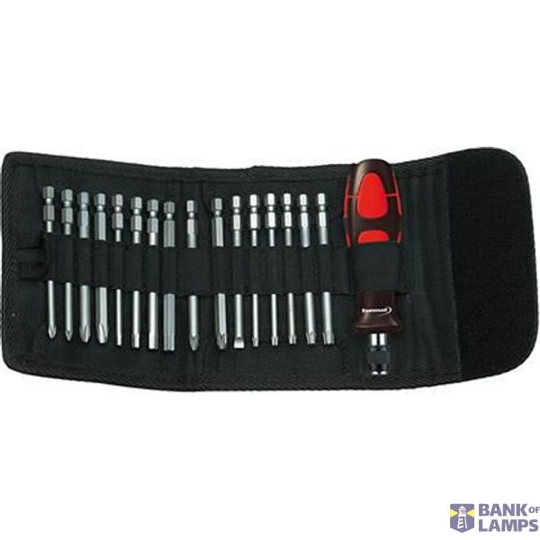 Screwdriver bit set 89mm 17 pieces FORMAT image 1