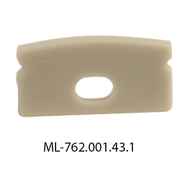 End cap with hole, ML-762.001.43.1 image 1