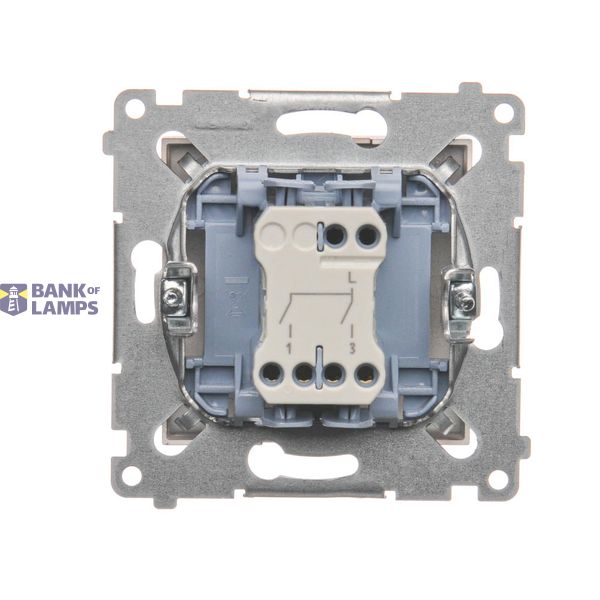 Key with the "cross" pictogram for switches and electronic controllers, white image 1