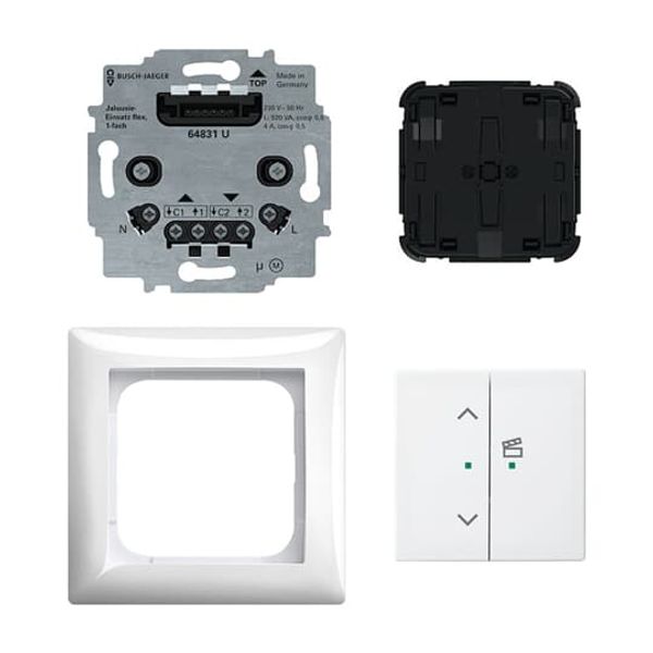 Busch rotary dimmer LED, complete set Busch-balance® SI image 4