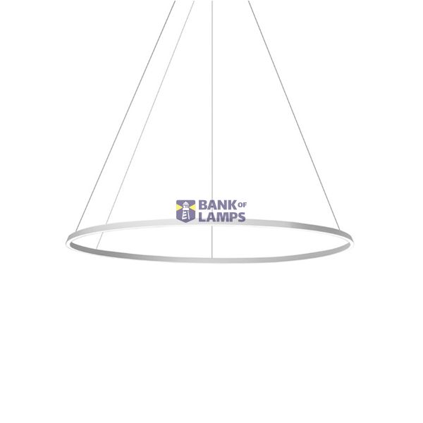 Pendant Circular Downward ø2000 Recessed LED 120W 3884lm 2400K White image 1