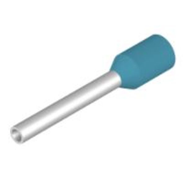 Wire-end ferrule, Standard, 10 mm, 8 mm, Light Blue image 2