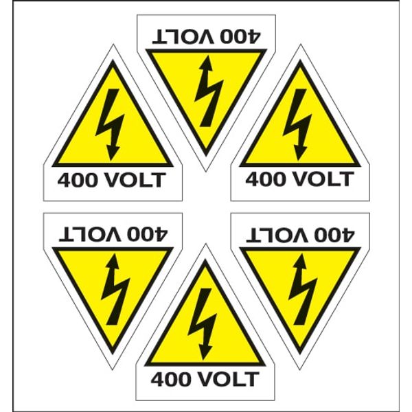 Adhesive label - Dimensions: 165 x 175 mm image 1