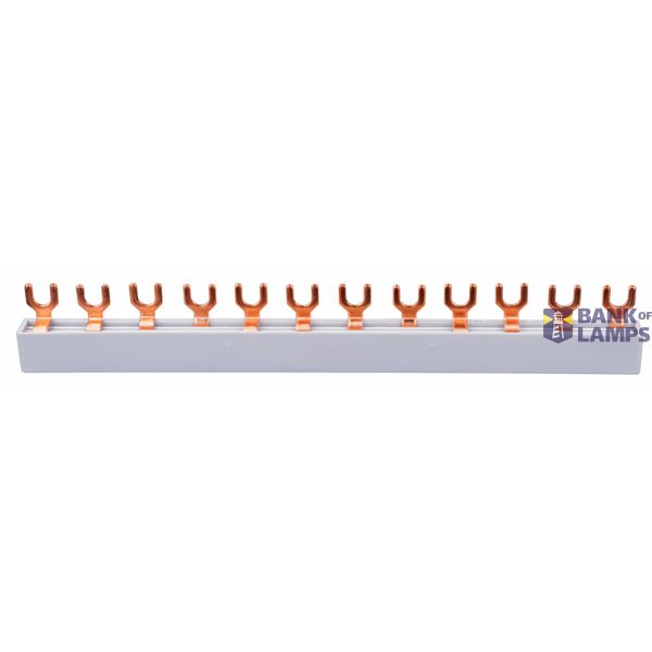 Busbar, 1xRCCB 4-pole, 4xSPD, 1xMCB 3+N, 12MW, 10mm2 image 4