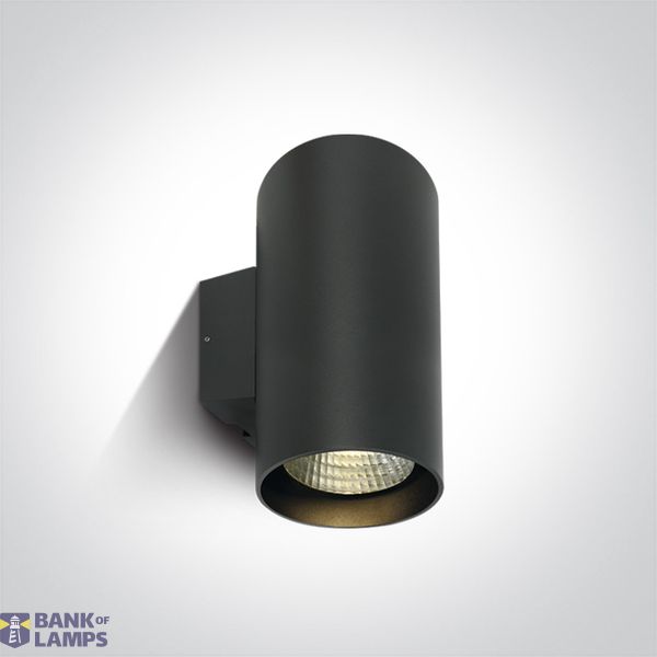 ANTHRACITE 2x20W WW IP65 230V DIMMABLE image 1