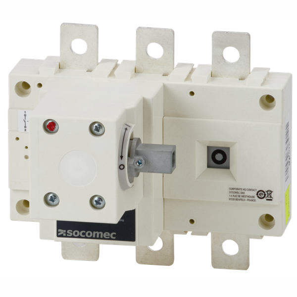 AC Load break switch SIRCO 3P 400A side operation w/o handle image 1