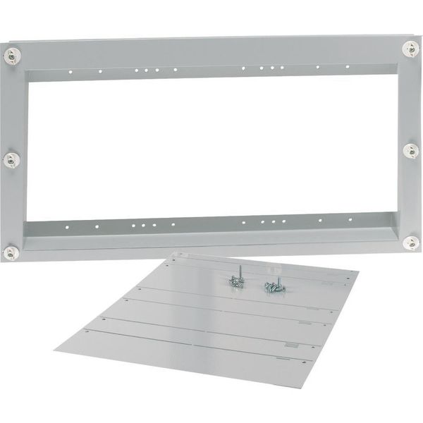 BPZ-FP-XNH1/2/SASY-400-MV Multiple mounting front plate for NH switch-disconnectors, W=400mm, XNH1/2 3p, busbar mounting image 3