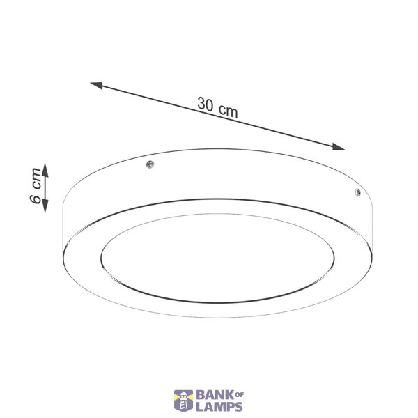 Ceiling lamp ONYX 30 white LED 3000K image 9