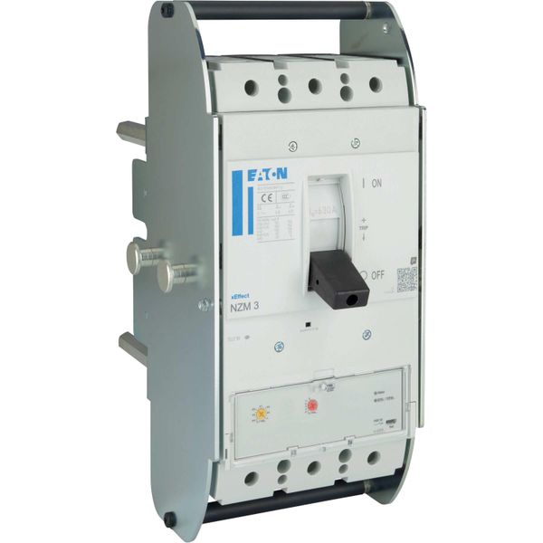 NZMH3-AX630-AVE NZM3 PXR10 circuit breaker, 630A, 3p, withdrawable unit image 12