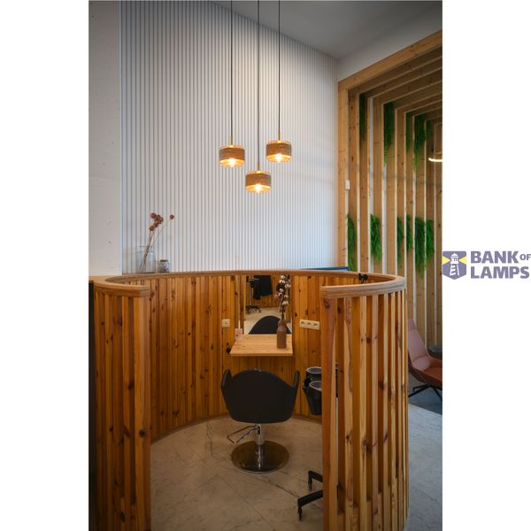 PANTILO ROPE 19, pendant light, 250cm, E27, 15W, gold image 4