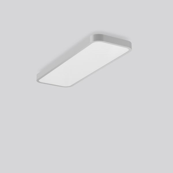 TRIONA rectangle, 30 W, 4100 lm, 840, silver, DALI Ceiling and wall lu image 2