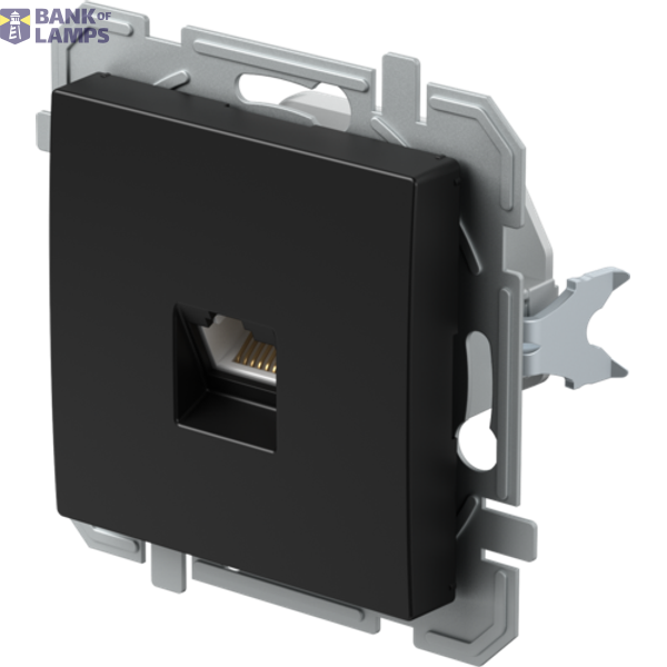SOCKET CAT6S KS RJ45 8/8 SLIM BK XO 4417217 image 2