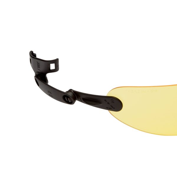 3M™ Hard Hat Integrated Safety Glasses, Amber, V9A image 8
