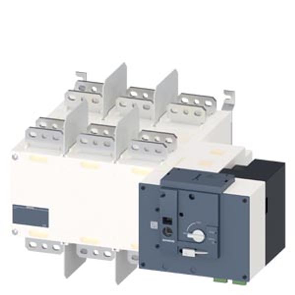 SENTRON, transfer switching equipment 3KC, remotely operated, RTSE, 4-pole, Iu: 800 A, Ue AC: 415 image 2