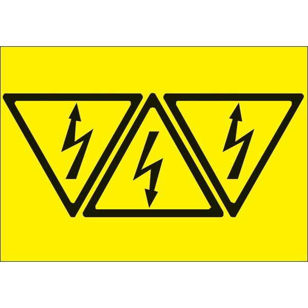 Adhesive label - Dimensions: 300 x 210 mm image 1