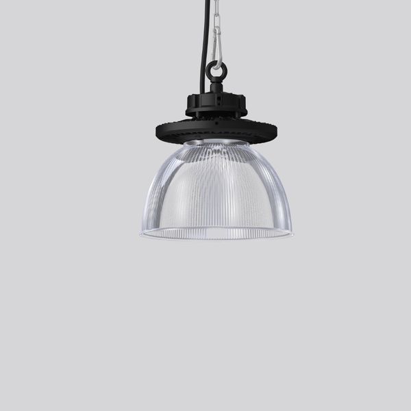 INDUSTRIAL HALL, 80 W, 9200 lm, 830, black, on/off Highbay luminaires, image 1