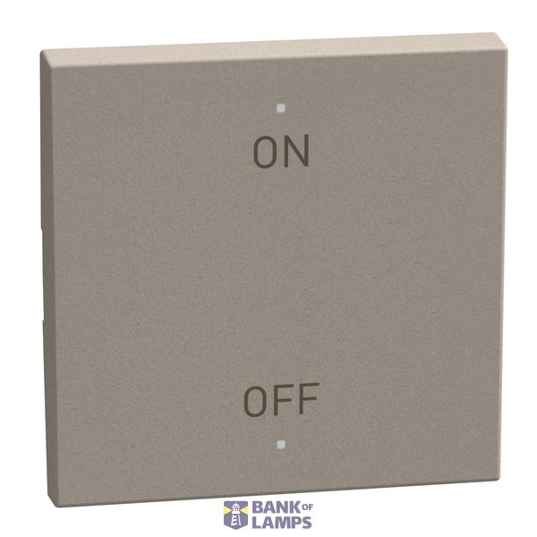 LIGHT NOW KEY COVER ON-OFF 2M STONE image 1