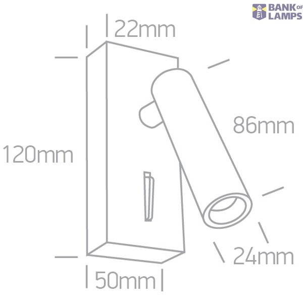 WHITE SPOT 3W WW IP20 230V image 2