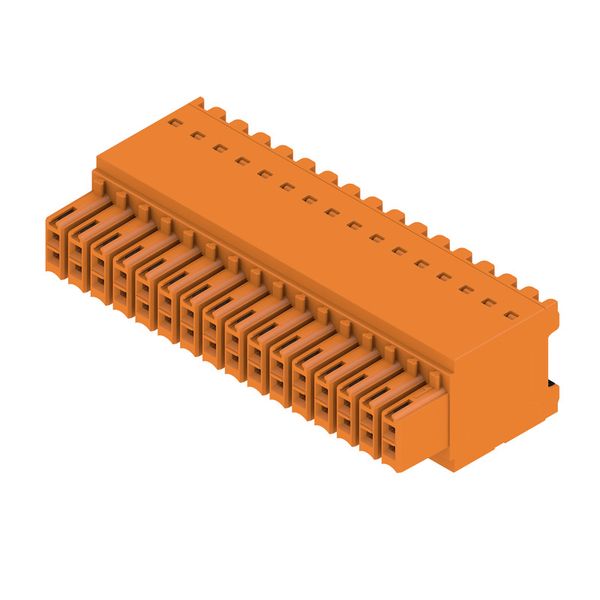 PCB plug-in connector, female plug, 3.50 mm, Number of poles: 32, 180°, PUSH IN with push button, Clamping range, max. : 1.5 mm², Box image 3