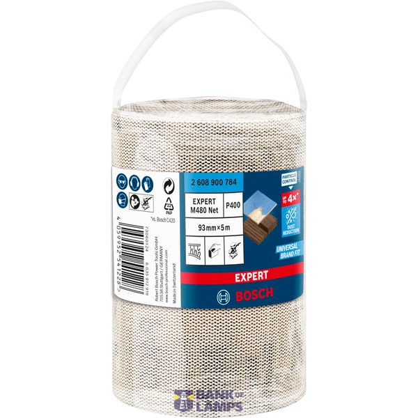 EXPERT M48 Sanding Net Roll 93 mm, 5 m, G 4 image 1