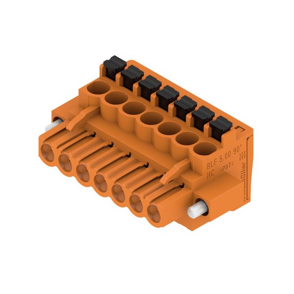 PCB plug-in connector, female plug, 5.00 mm, Number of poles: 7, 90°, PUSH IN with actuator, Clamping range, max. : 3.31 mm², Box image 2