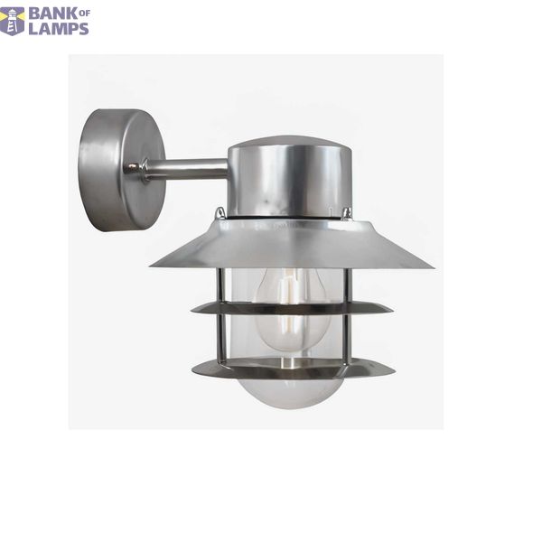 Copenhagen Down | Wall light | Stainless steel image 1