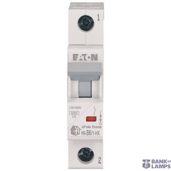HN-B6/1-HX Eaton Moeller series xPole Home - HN/HN-HX MCB image 1