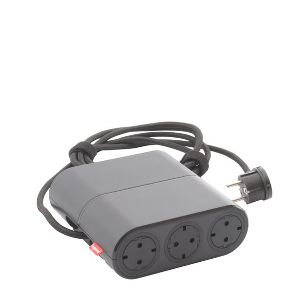 Link'On 6 sockets 2P+E SCH with power cord 2,5m image 1