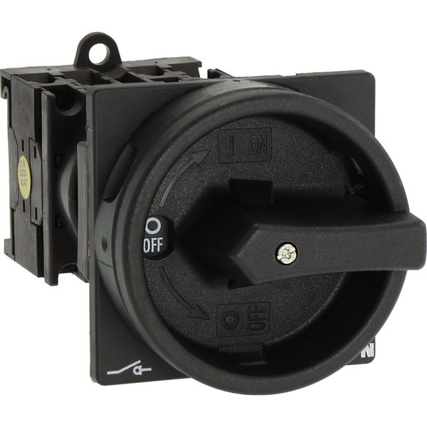 T0-2-8900/V/SVB-SW Main switch, T0, 20 A, rear mounting, 2 contact unit(s), 3 pole + N, STOP function, With black rotary handle and locking ring, Lockable in the 0 (Off) image 36