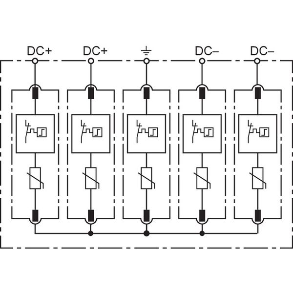GJB in IP65 enclosure for PV systems 2MPPT and 2 strings at 1100V d.c. image 3