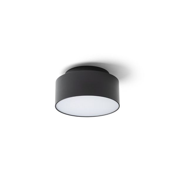 MARLENE 14 surface mounted black 230V LED 18+6W 3000K image 1
