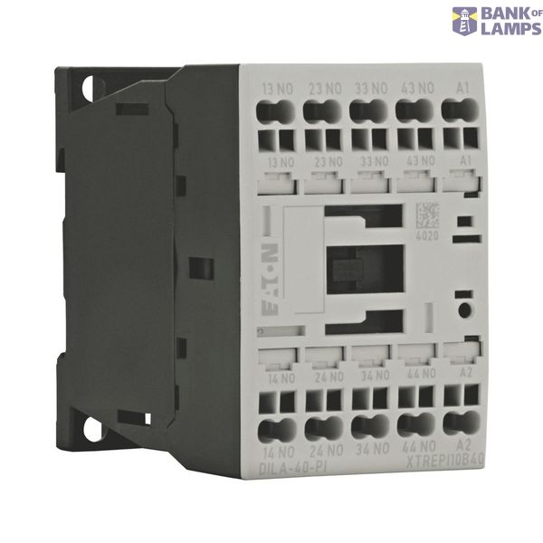 Control relay, 48 V, AC, 4 N/O, Push in terminals, DIN-rail/screw image 5