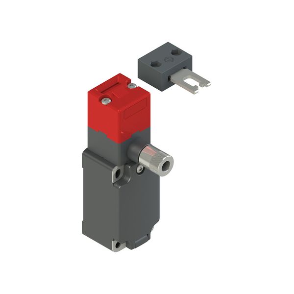 Safety switch with manual mechanical delay image 1
