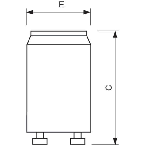 S2E 18-22W SER 220-240V BL/20X25CT image 4