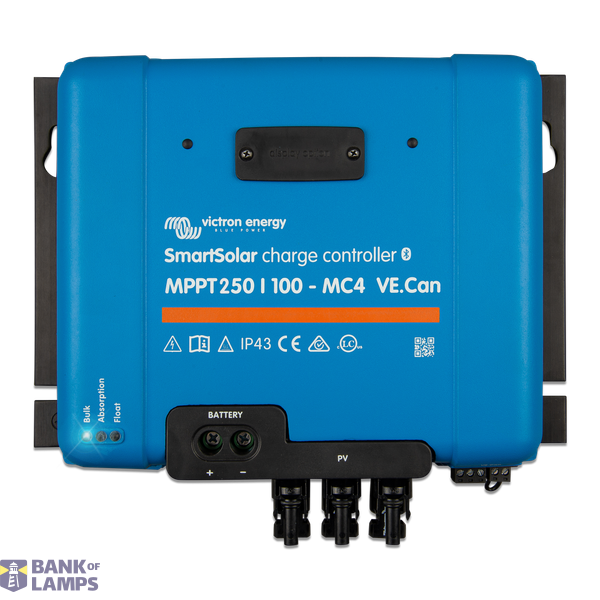 Victron Energy Solar charge controller SmartSolar MPPT 250/100-MC4 VE.Can image 1