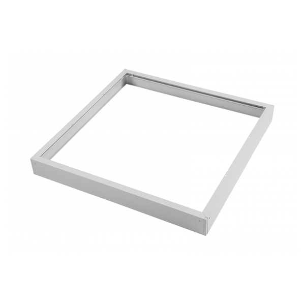Frame for surface mounting of LED panels (BACKPLATE TYPE) 60x60 cm, h-65 mm, white image 1